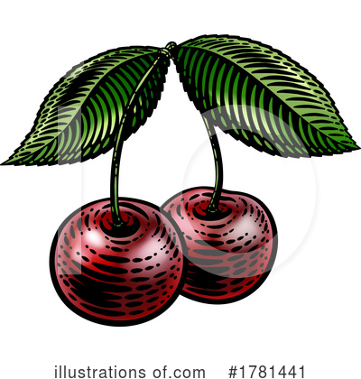Royalty-Free (RF) Cherry Clipart Illustration by AtStockIllustration - Stock Sample #1781441
