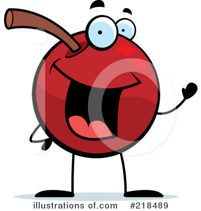 Royalty-Free (RF) Cherry Clipart Illustration by Cory Thoman - Stock Sample #218489