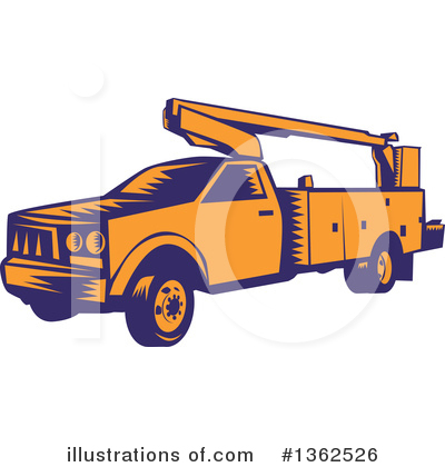Pick Up Truck Clipart #1362526 by patrimonio