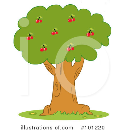 Cherries Clipart #101220 by Hit Toon