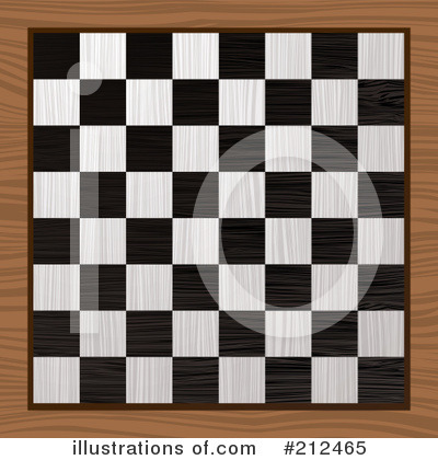 Royalty-Free (RF) Chess Board Clipart Illustration by michaeltravers - Stock Sample #212465