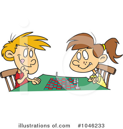 Royalty-Free (RF) Chess Clipart Illustration by toonaday - Stock Sample #1046233