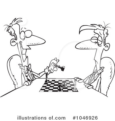 Royalty-Free (RF) Chess Clipart Illustration by toonaday - Stock Sample #1046926