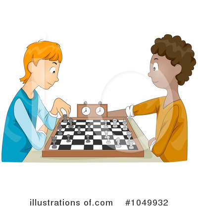 Chess Board Clipart #1049932 by BNP Design Studio