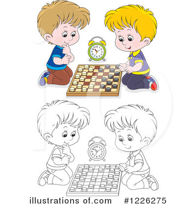 Royalty-Free (RF) Chess Clipart Illustration by Alex Bannykh - Stock Sample #1226275