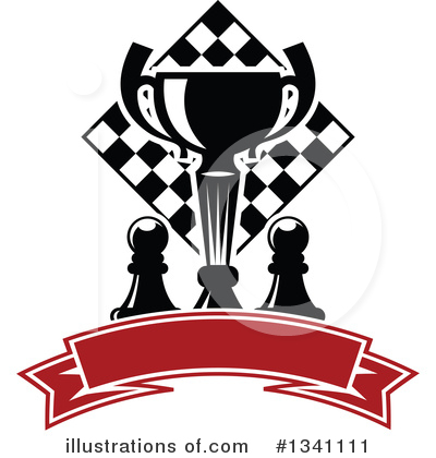 Chess Board Clipart #1341111 by Vector Tradition SM