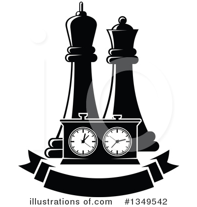 Royalty-Free (RF) Chess Clipart Illustration by Vector Tradition SM - Stock Sample #1349542