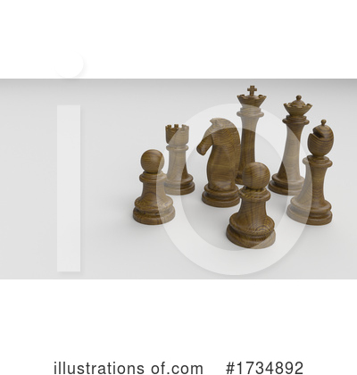 Royalty-Free (RF) Chess Clipart Illustration by KJ Pargeter - Stock Sample #1734892