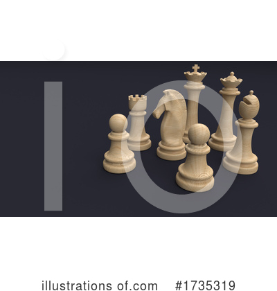 Royalty-Free (RF) Chess Clipart Illustration by KJ Pargeter - Stock Sample #1735319