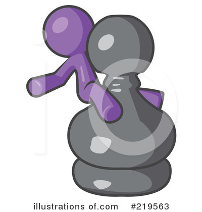 Purple Design Mascot Clipart #219563 by Leo Blanchette