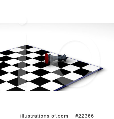 Royalty-Free (RF) Chess Clipart Illustration by KJ Pargeter - Stock Sample #22366