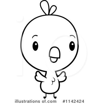 Royalty-Free (RF) Chick Clipart Illustration by Cory Thoman - Stock Sample #1142424