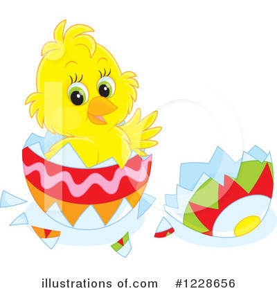 Royalty-Free (RF) Chick Clipart Illustration by Alex Bannykh - Stock Sample #1228656