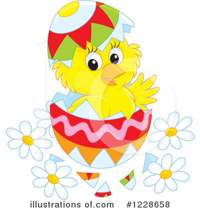 Royalty-Free (RF) Chick Clipart Illustration by Alex Bannykh - Stock Sample #1228658