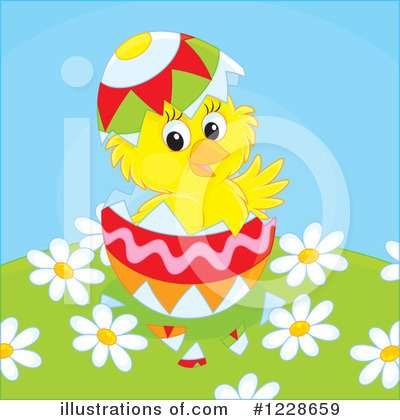 Royalty-Free (RF) Chick Clipart Illustration by Alex Bannykh - Stock Sample #1228659