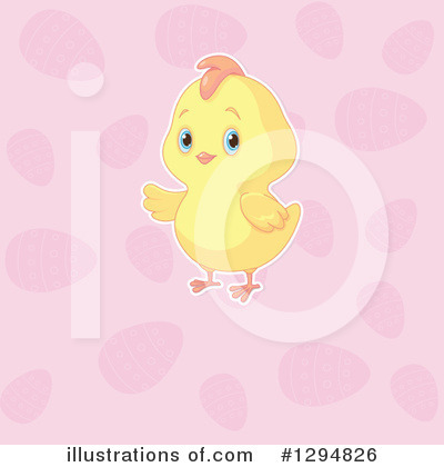 Royalty-Free (RF) Chick Clipart Illustration by Pushkin - Stock Sample #1294826