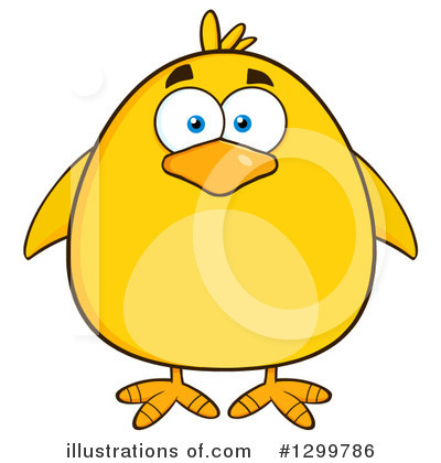 Royalty-Free (RF) Chick Clipart Illustration by Hit Toon - Stock Sample #1299786