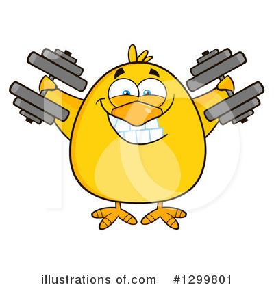 Royalty-Free (RF) Chick Clipart Illustration by Hit Toon - Stock Sample #1299801