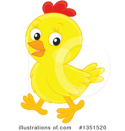 Royalty-Free (RF) Chick Clipart Illustration by Alex Bannykh - Stock Sample #1351520
