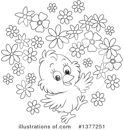 Royalty-Free (RF) Chick Clipart Illustration by Alex Bannykh - Stock Sample #1377251
