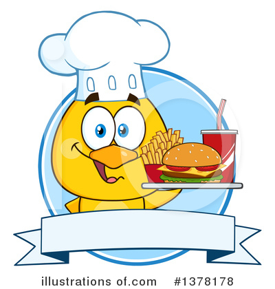 Royalty-Free (RF) Chick Clipart Illustration by Hit Toon - Stock Sample #1378178