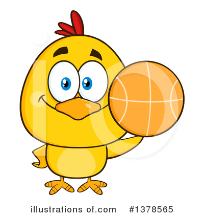 Basketball Clipart #1378565 by Hit Toon