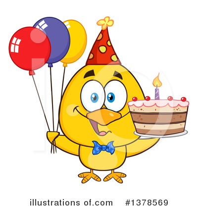 Party Balloon Clipart #1378569 by Hit Toon