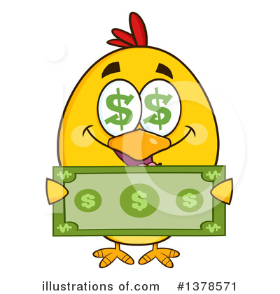 Royalty-Free (RF) Chick Clipart Illustration by Hit Toon - Stock Sample #1378571