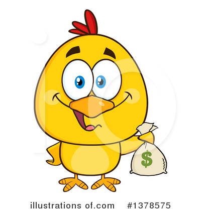 Royalty-Free (RF) Chick Clipart Illustration by Hit Toon - Stock Sample #1378575