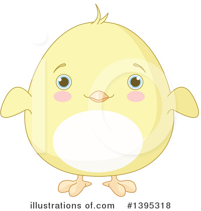 Royalty-Free (RF) Chick Clipart Illustration by Pushkin - Stock Sample #1395318