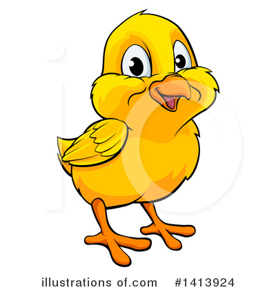Chick Clipart #1413924 by AtStockIllustration