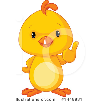 Royalty-Free (RF) Chick Clipart Illustration by Pushkin - Stock Sample #1448931