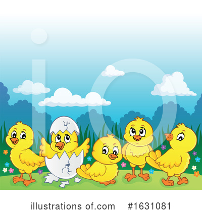 Royalty-Free (RF) Chick Clipart Illustration by visekart - Stock Sample #1631081