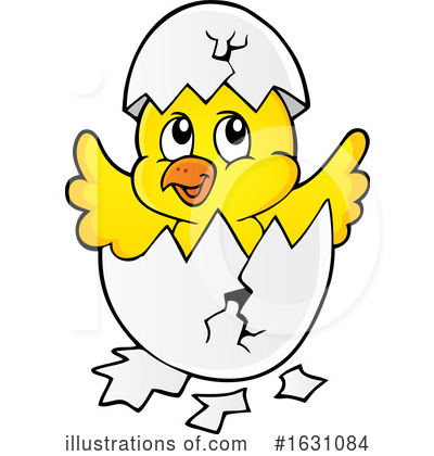 Royalty-Free (RF) Chick Clipart Illustration by visekart - Stock Sample #1631084