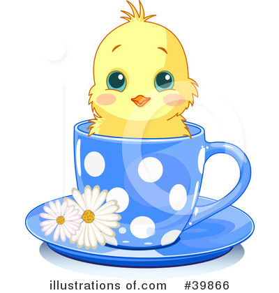 Royalty-Free (RF) Chick Clipart Illustration by Pushkin - Stock Sample #39866