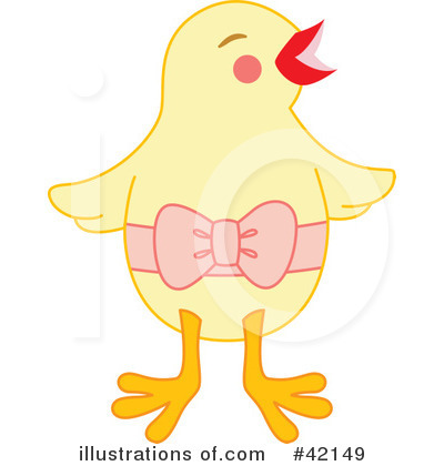 Royalty-Free (RF) Chick Clipart Illustration by Cherie Reve - Stock Sample #42149