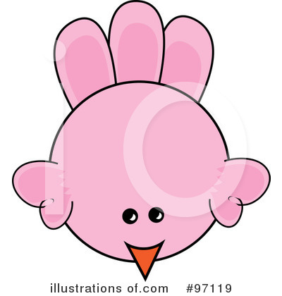 Royalty-Free (RF) Chick Clipart Illustration by Pams Clipart - Stock Sample #97119