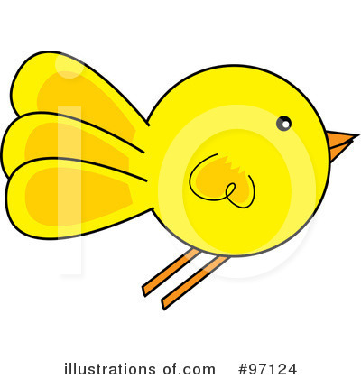 Royalty-Free (RF) Chick Clipart Illustration by Pams Clipart - Stock Sample #97124