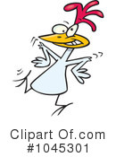 Chicken Clipart #1045301 by toonaday