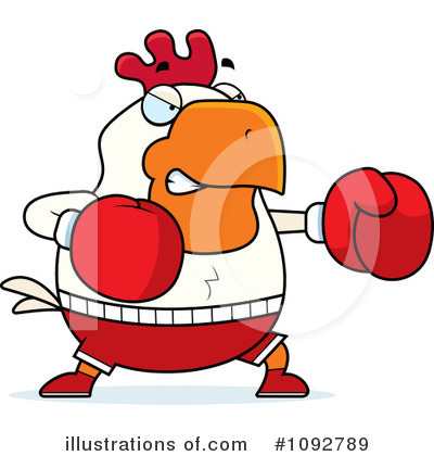 Boxer Clipart #1092789 by Cory Thoman