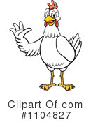 Chicken Clipart #1104827 by Cartoon Solutions