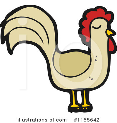 Royalty-Free (RF) Chicken Clipart Illustration by lineartestpilot - Stock Sample #1155642