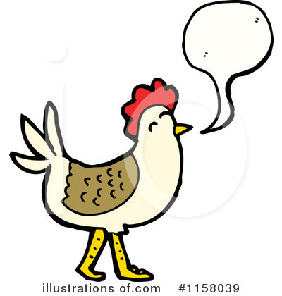 Royalty-Free (RF) Chicken Clipart Illustration by lineartestpilot - Stock Sample #1158039