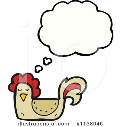 Royalty-Free (RF) Chicken Clipart Illustration by lineartestpilot - Stock Sample #1158046