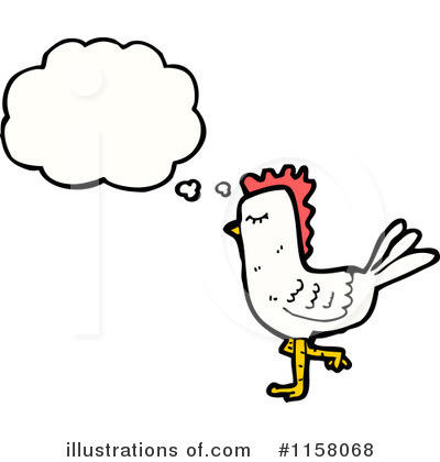 Royalty-Free (RF) Chicken Clipart Illustration by lineartestpilot - Stock Sample #1158068