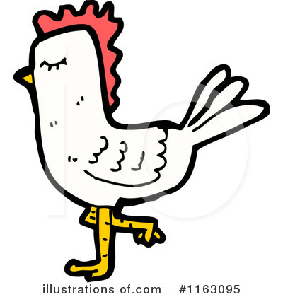 Royalty-Free (RF) Chicken Clipart Illustration by lineartestpilot - Stock Sample #1163095
