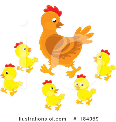 Chick Clipart #1184059 by Alex Bannykh