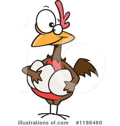 Chickens Clipart #1186460 by toonaday