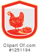 Chicken Clipart #1251194 by patrimonio