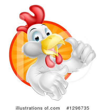 Rooster Clipart #1296735 by AtStockIllustration
